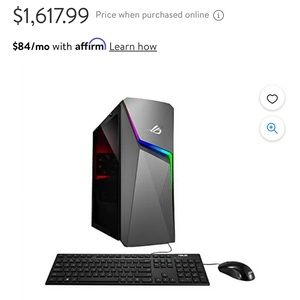 ASUS Republic of Gamers (ROG) Strix G10DK Gaming Desktop PC